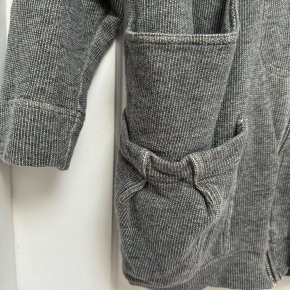 Marc Jacobs Zip Up Sweatshirt Grey & Beige XS/S/M - Picture 5 of 7